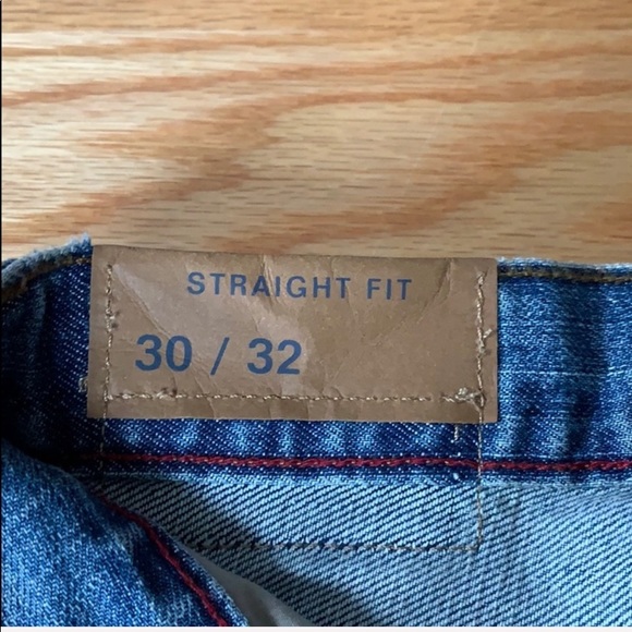 Chaps Straight Fit Jeans - Picture 3 of 4